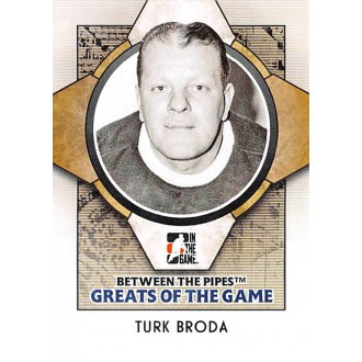 Řadové karty - Broda Turk - 2008-09 Between The Pipes No.80
