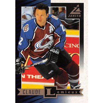 Řadové karty - Lemieux Claude - 1997-98 Zenith No.57