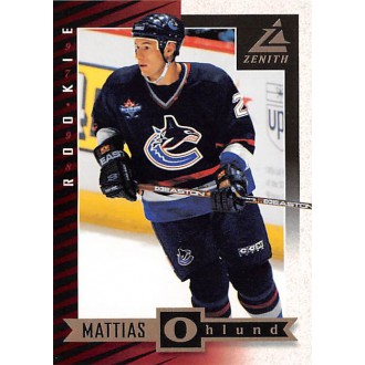 Řadové karty - Ohlund Mattias - 1997-98 Zenith No.85