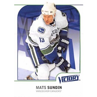 Řadové karty - Sundin Mats - 2009-10 Victory No.191