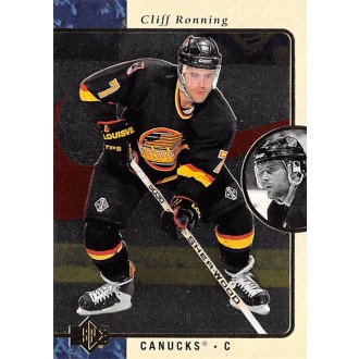 Řadové karty - Ronning Cliff - 1995-96 SP No.154