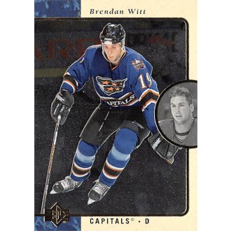 Řadové karty - Witt Brendan - 1995-96 SP No.162