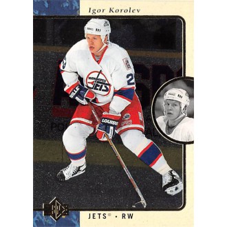 Řadové karty - Korolev Igor - 1995-96 SP No.168