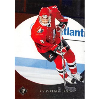 Řadové karty - Dube Christian - 1995-96 SP No.171