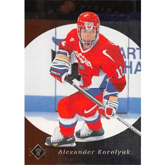 Řadové karty - Korolyuk Alexander - 1995-96 SP No.179