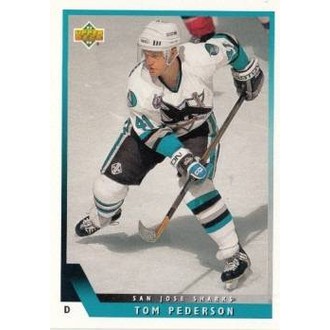 Řadové karty - Pederson Tom - 1993-94 Upper Deck No.92