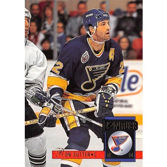 Řadové karty - Sutter Ron - 1993-94 Donruss No.288