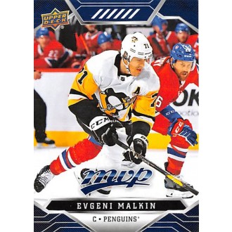 Paralelní karty - Malkin Evgeni - 2019-20 MVP Blue No.42