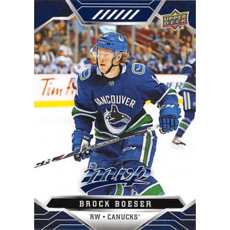 Paralelní karty - Boeser Brock - 2019-20 MVP Blue No.65