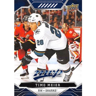 Paralelní karty - Meier Timo - 2019-20 MVP Blue No.73