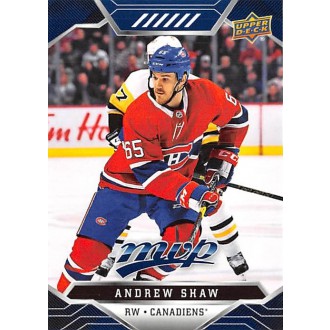 Paralelní karty - Shaw Andrew - 2019-20 MVP Blue No.91