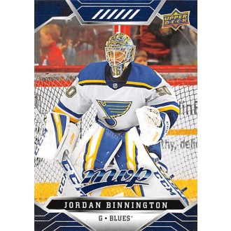 Paralelní karty - Binnington Jordan - 2019-20 MVP Blue No.99