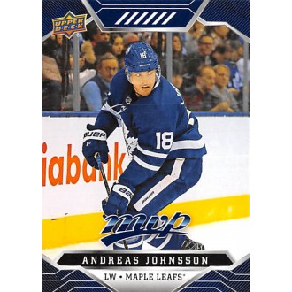 Paralelní karty - Johnsson Andreas - 2019-20 MVP Blue No.115