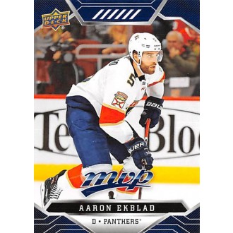 Paralelní karty - Ekblad Aaron - 2019-20 MVP Blue No.137