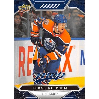 Paralelní karty - Klefbom Oscar - 2019-20 MVP Blue No.148