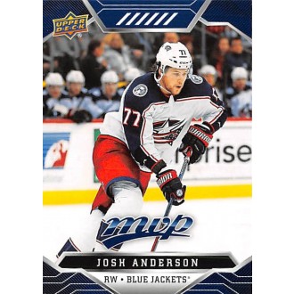 Paralelní karty - Anderson Josh - 2019-20 MVP Blue No.154