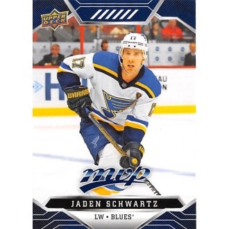 Paralelní karty - Schwartz Jaden - 2019-20 MVP Blue No.187