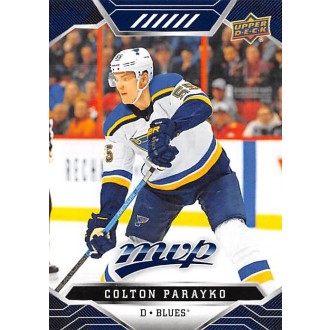 Paralelní karty - Parayko Colton - 2019-20 MVP Blue No.193