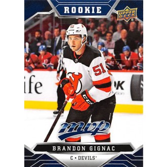 Paralelní karty - Gignac Brandon - 2019-20 MVP Blue No.220