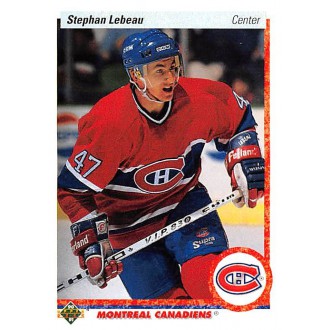 Řadové karty - Lebeau Stephan - 1990-91 Upper Deck No.51
