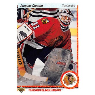 Řadové karty - Cloutier Jacques - 1990-91 Upper Deck No.114