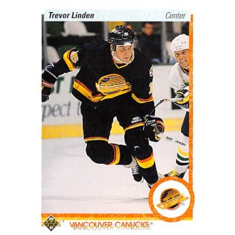 Řadové karty - Linden Trevor - 1990-91 Upper Deck No.256