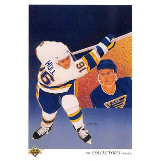 Řadové karty - Hull Brett - 1990-91 Upper Deck No.312