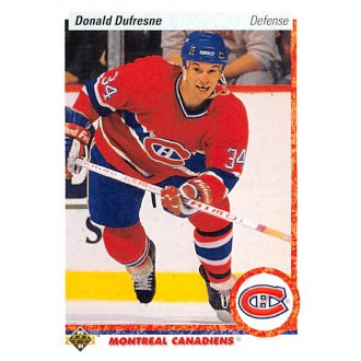 Řadové karty - Dufresne Donald - 1990-91 Upper Deck No.332