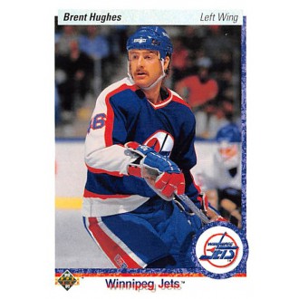 Řadové karty - Hughes Brent - 1990-91 Upper Deck No.333