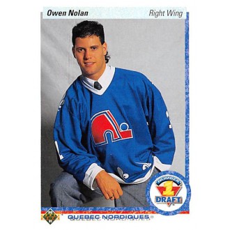 Řadové karty - Nolan Owen - 1990-91 Upper Deck No.352