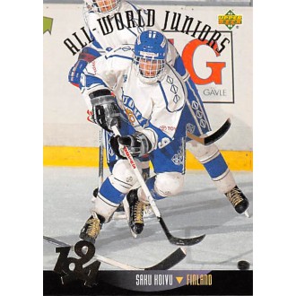 Řadové karty - Koivu Saku - 1993-94 Upper Deck No.569