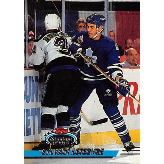 Řadové karty - Lefebvre Sylvain - 1993-94 Stadium Club No.48