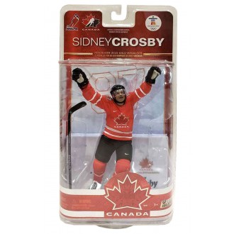 Hokejové figurky - Figurka Sidney Crosby - Team Canada - McFarlane Serie II. - red jersey
