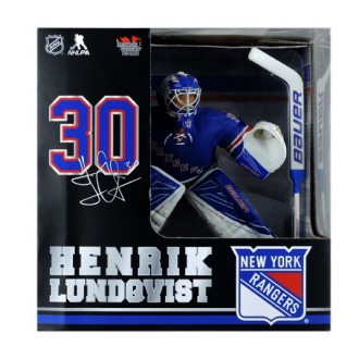 Hokejové figurky - Figurka Henrik Lundqvist 30cm - N.Y. Rangers - Imports Dragon