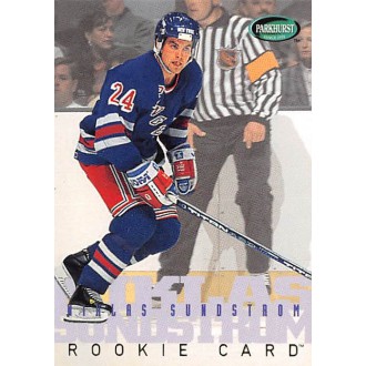Řadové karty - Sundstrom Niklas - 1995-96 Parkhurst International No.261