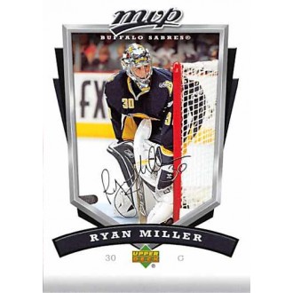 Řadové karty - Miller Ryan - 2006-07 MVP No.32