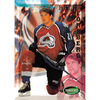 Řadové karty - Forsberg Peter - 1995-96 Parkhurst International No.316