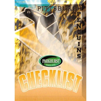 Řadové karty - Pittsburgh Penguins Checklist - 1995-96 Parkhurst International No.441