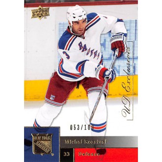 Paralelní karty - Rozsíval Michal - 2009-10 Upper Deck Exclusives No.66