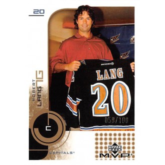 Paralelní karty - Lang Robert - 2002-03 MVP Gold No.187