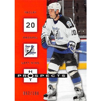 Paralelní karty - Prospal Václav - 2005-06 Hot Prospects Red Hot No.90