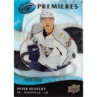 Řadové karty - Olvecký Peter - 2009-10 Ice No.110