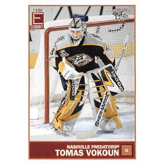 Paralelní karty - Vokoun Tomáš - 2003-04 Exhibit Blue Backs No.82
