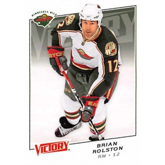 Řadové karty - Rolston Brian - 2008-09 Victory No.100
