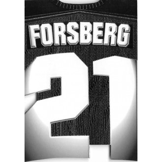 Insertní karty - Forsberg Peter - 1997-98 Paramount Big Numbers Die-Cuts No.5
