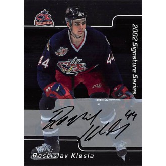 Podepsané karty - Klesla Rostislav - 2001-02 BAP Signature Series Autographs No.8