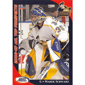 Řadové karty - Schwarz Marek - 2006-07 AHL Top Prospects No.33