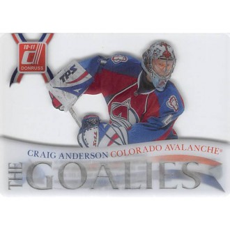 Insertní karty - Anderson Craig - 2010-11 Donruss Les Gardiens No.8