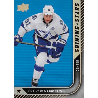 Insertní karty - Stamkos Steven - 2015-16 Upper Deck Shining Stars Blue No.SS28