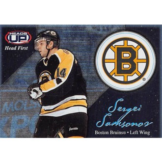 Insertní karty - Samsonov Sergei - 2002-03 Heads Up Head First No.3